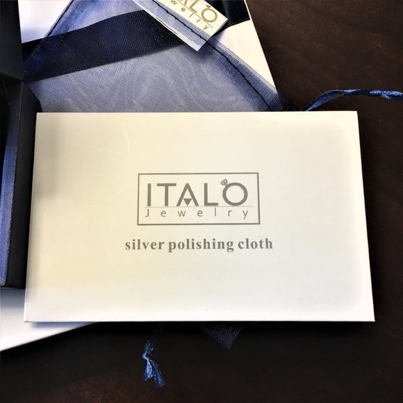 ITALO 925 SILVER Royal Classic Pave Ring 💍 7.25 - Picture 14 of 14